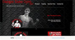 Desktop Screenshot of dangerzonegym.com